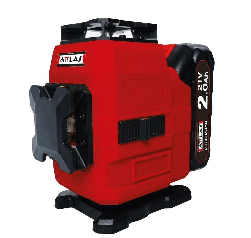 ATTLAS ATB 21 ECO LL4D-202C 4x360 YESIL LAZER HIZALAMA 2x2.0AH AKÜ